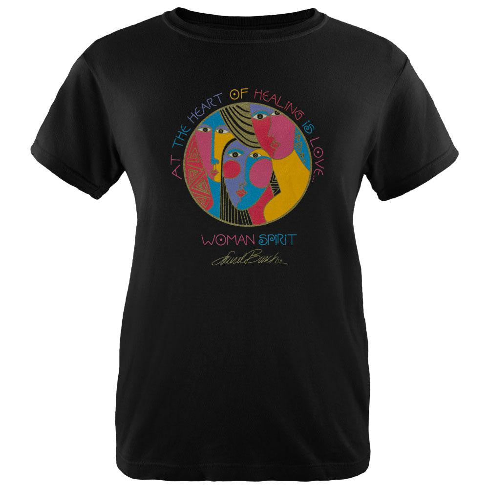 Woman Spirit Heart Of Healing Womens T-Shirt Women's T-Shirts Old Glory   