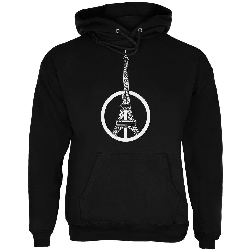 Peace for Paris Black Adult Hoodie Men's Hoodies Old Glory 2XL Black 