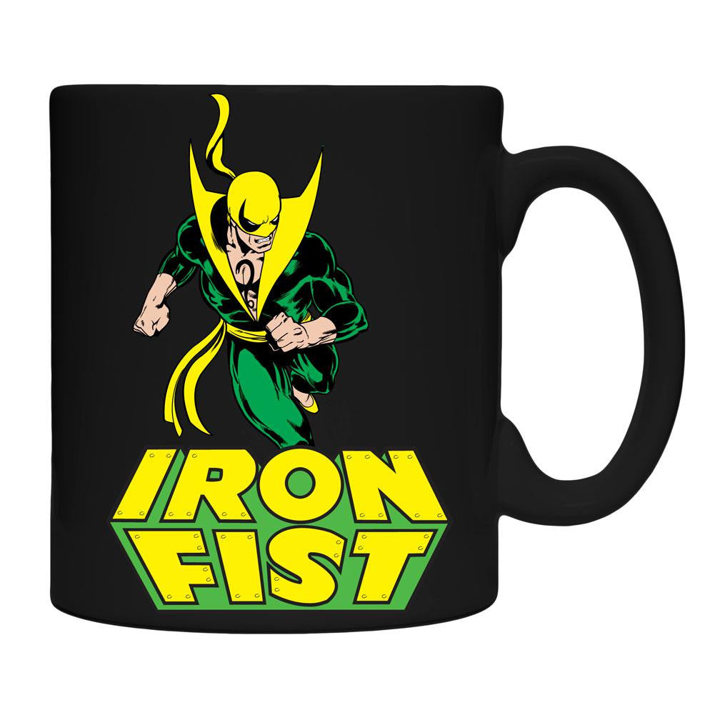 Iron Fist - Superhero Coffee Mug Coffee Mugs Old Glory   