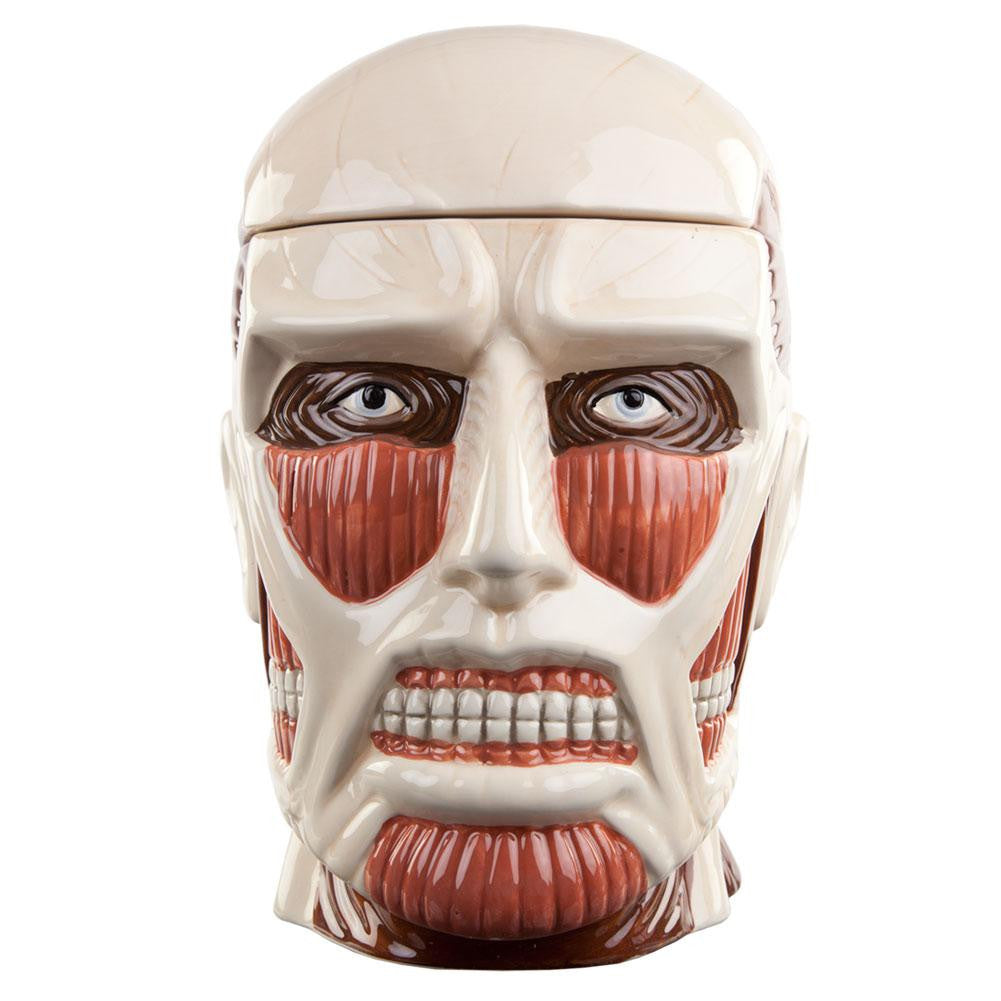 Attack On Titan - Titan Head Lidded Cookie Jar Cookie Jars Old Glory   