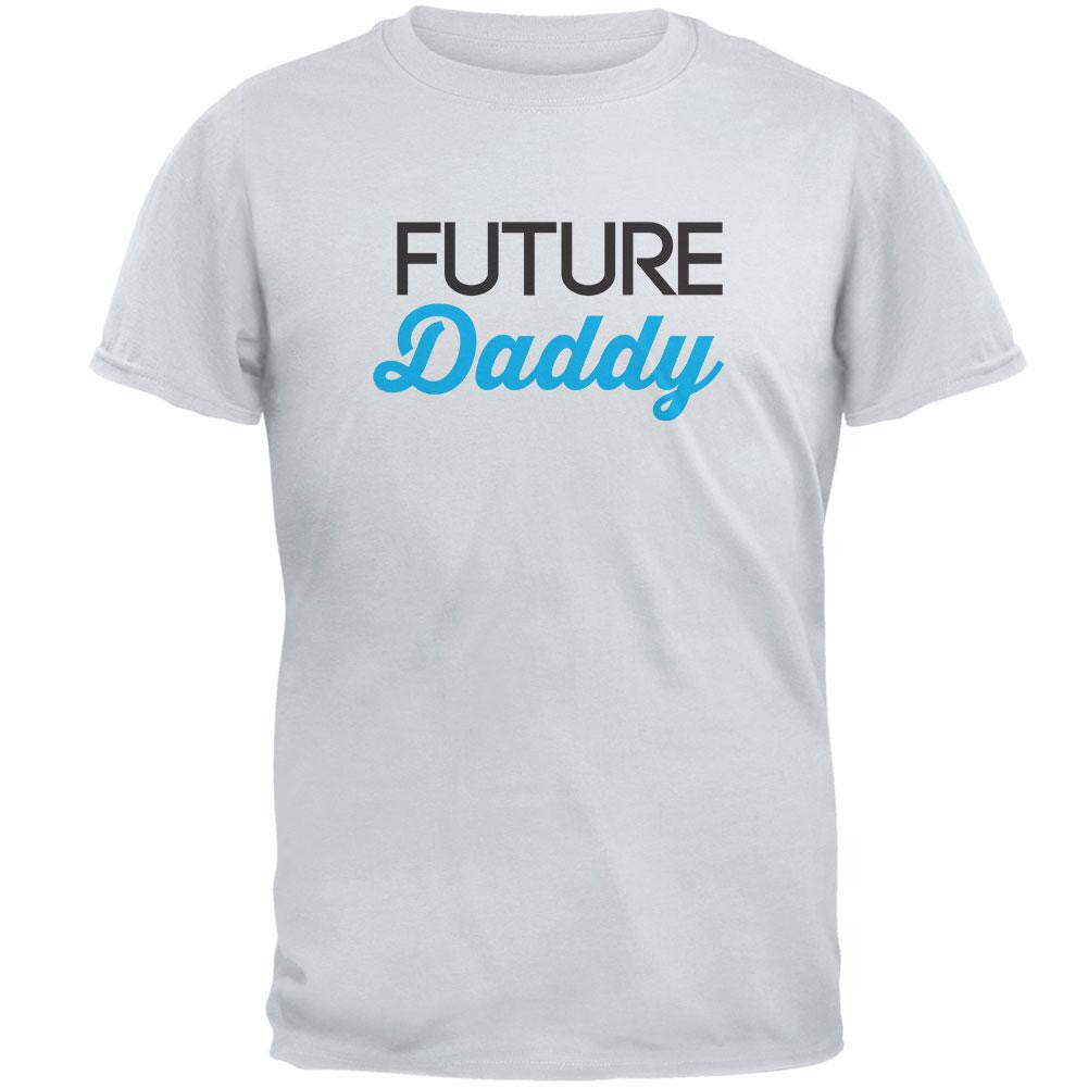 Future Daddy Ice Gray Adult T-Shirt Men's T-Shirts Old Glory 2XL Grey 