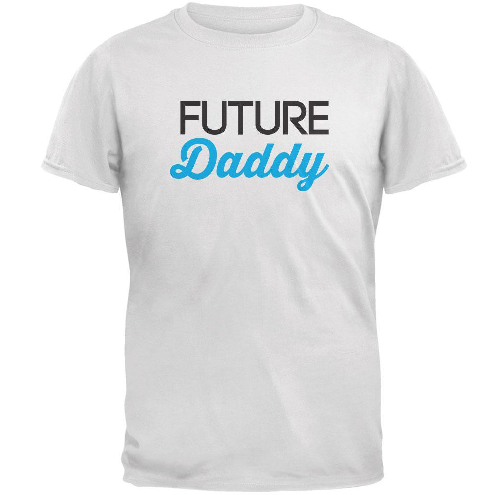 Future Daddy White Adult T-Shirt Men's T-Shirts Old Glory 2XL White 