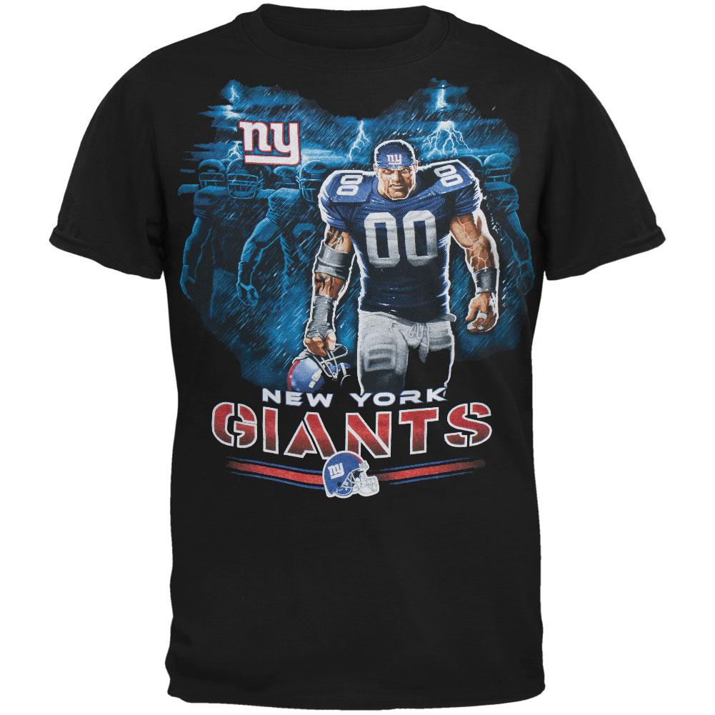 New York Giants - Tunnel Adult T-Shirt Men's T-Shirts New York Giants 3XL Black 