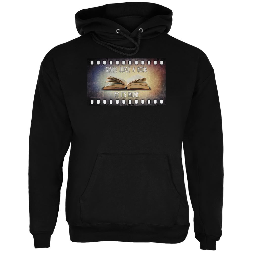 Judge Book By Its Movie Black Adult Hoodie Men's Hoodies Old Glory SM Black 