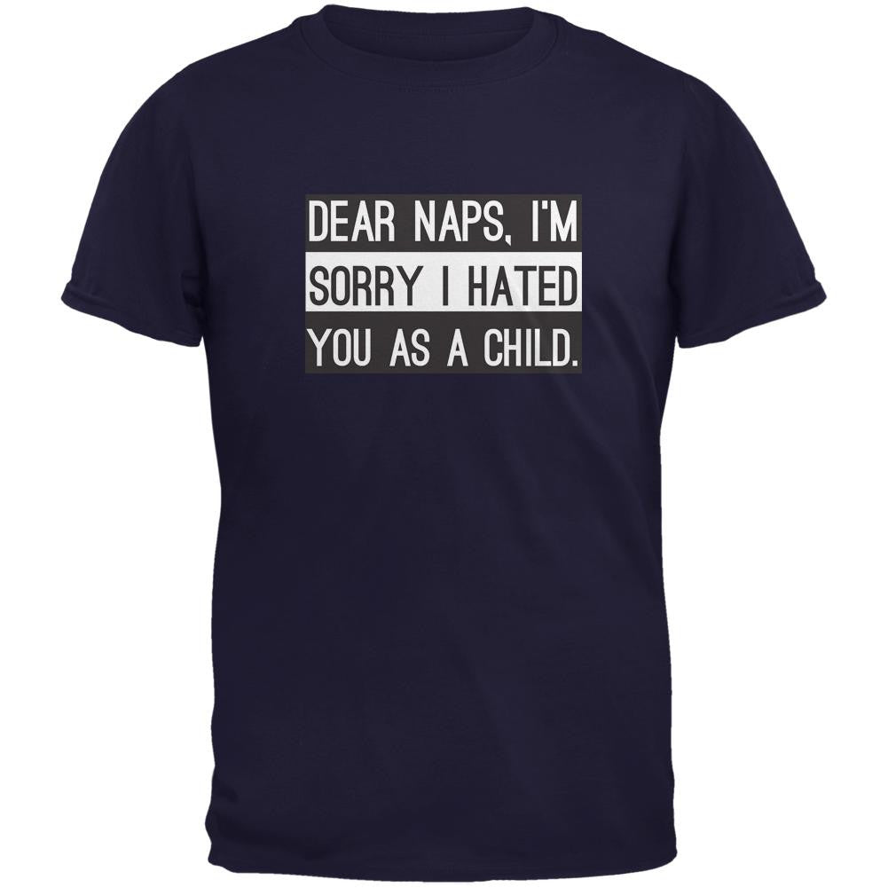 Dear Naps Navy Adult T-Shirt Men's T-Shirts Old Glory 2XL Blue 