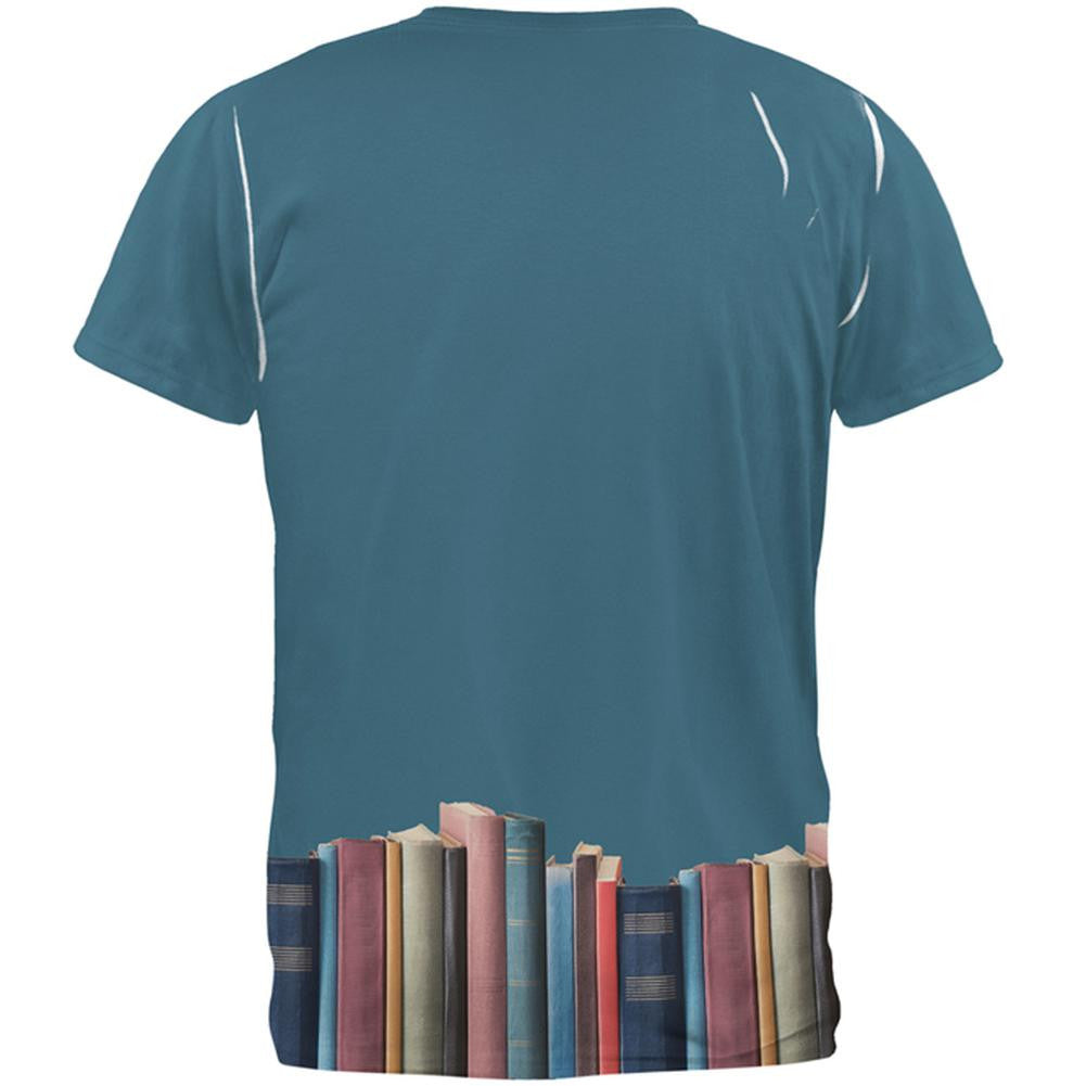 Book Lovers All Over Adult T-Shirt Men's T-Shirts Old Glory   