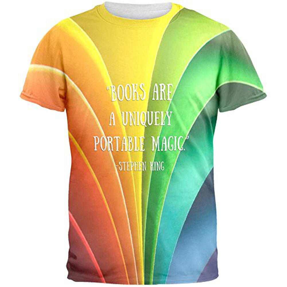 Portable Magic All Over Adult T-Shirt Men's T-Shirts Old Glory 2XL Multi 