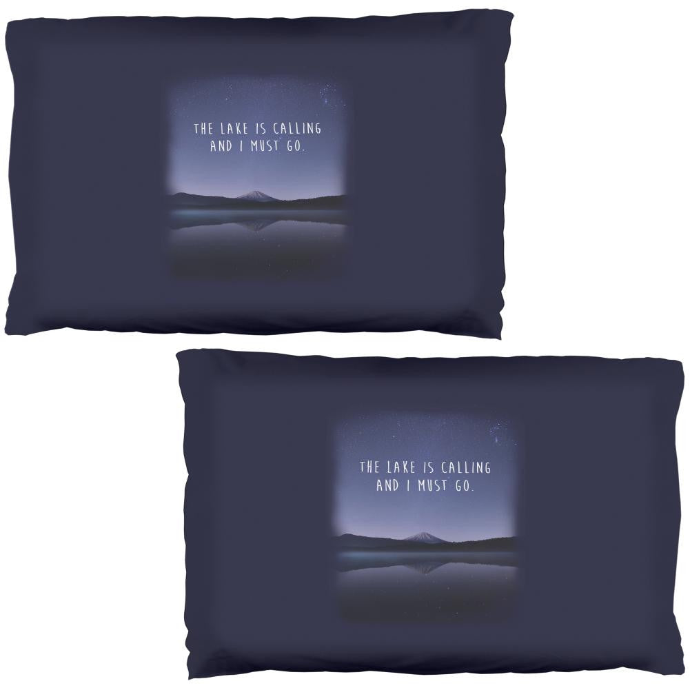 The Lake is Calling Pillow Case Set Pillowcases Old Glory OS Multicoloured 