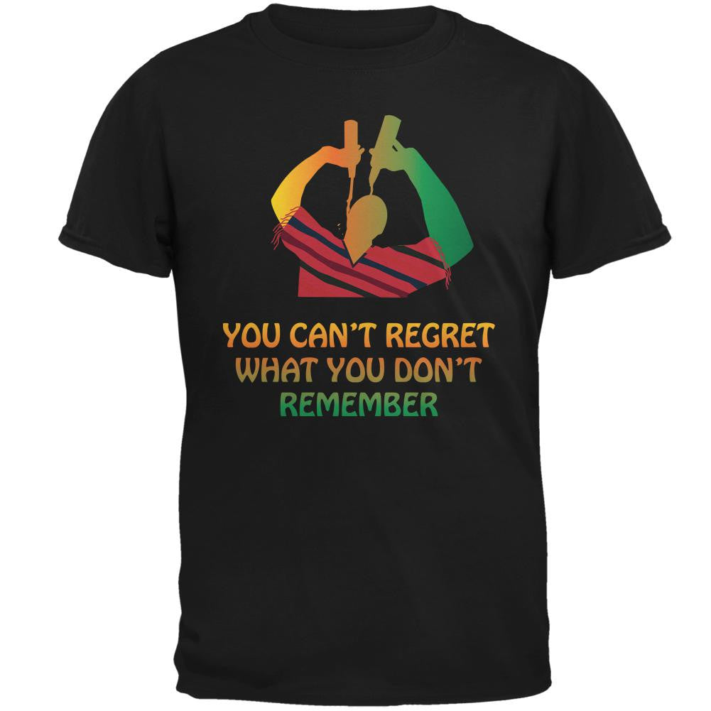 Can't Regret Cinco De Mayo Black Adult T-Shirt Men's T-Shirts Old Glory 2XL Black 