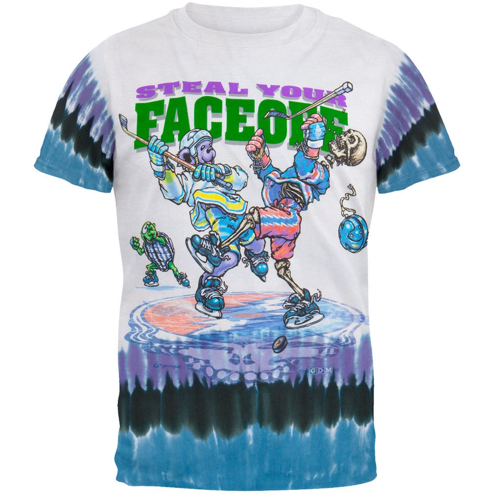 Grateful Dead - Steal Your Faceoff Tie Dye T-Shirt Men's T-Shirts Grateful Dead MD Multi 