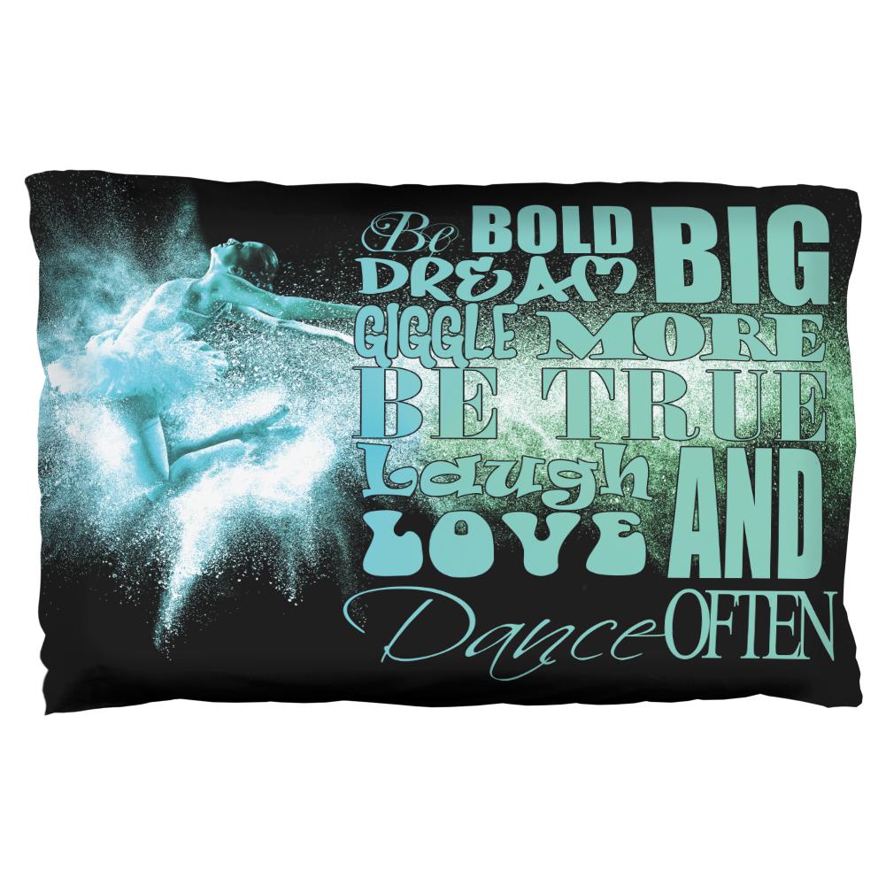 Laugh Love Dance Often Inspiration Pillow Case Pillowcases Old Glory   