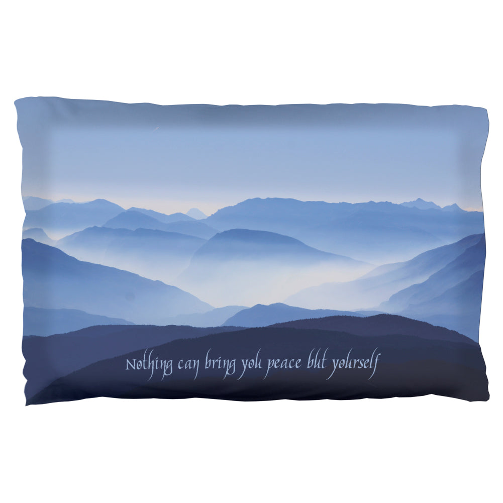 Bring Yourself Peace Quote Emmerson Pillow Case Pillowcases Old Glory OS Multi 