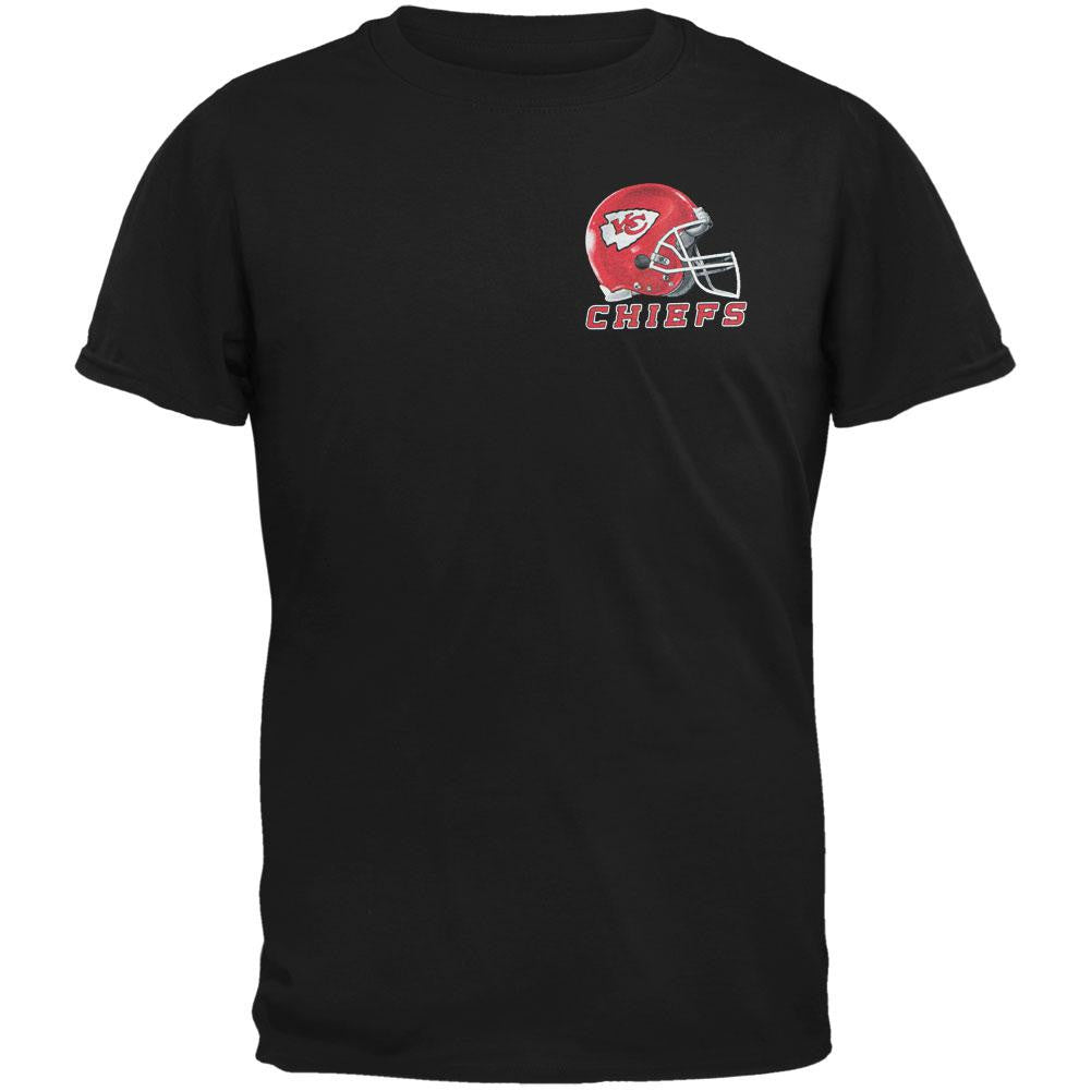 Kansas City Chiefs - Running Back Adult T-Shirt Men's T-Shirts Kansas City Chiefs MD Black 