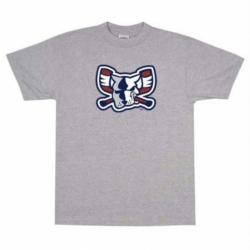 Riverdogs - Mad Dog - Grey T-Shirt Men's T-Shirts Richmond Riverdogs   