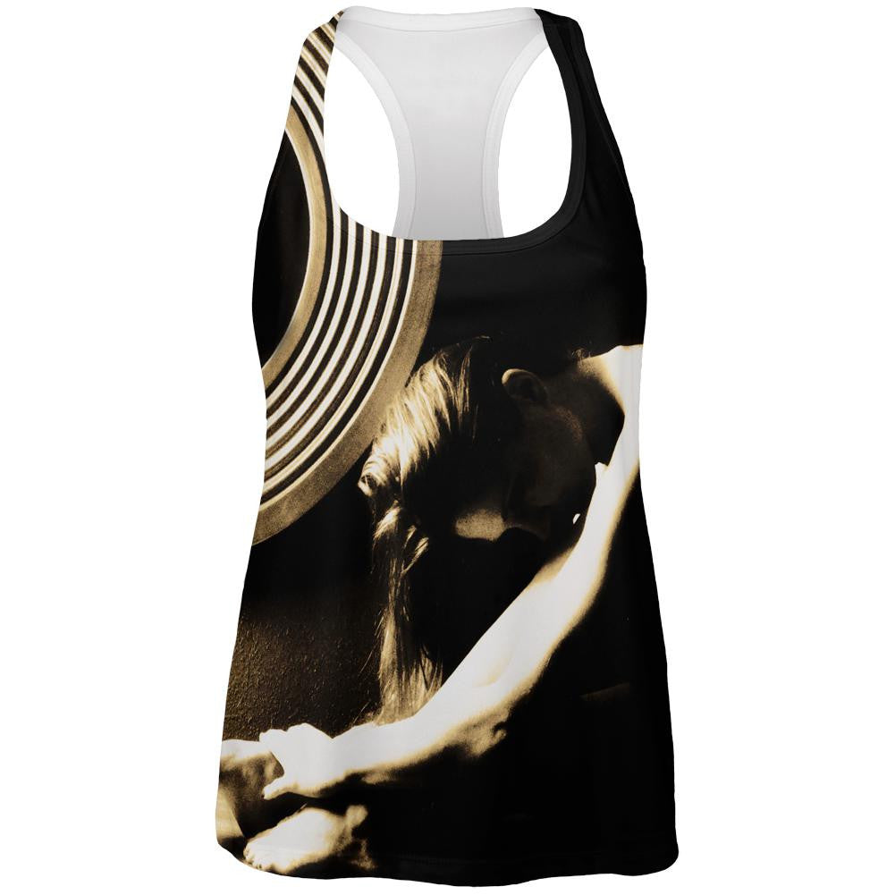 Female Tiny Dancer Stretch JLFotograffiti All Over Womens Racerback Tank Top Women's Tank Tops Old Glory 2XL Multi 