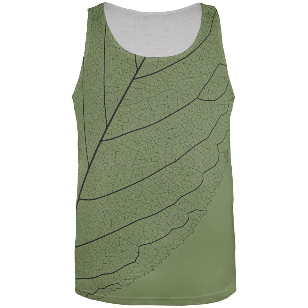 Leaf Veins All Over Adult Tank Top Men's Tank Tops Old Glory 2XL Multi 