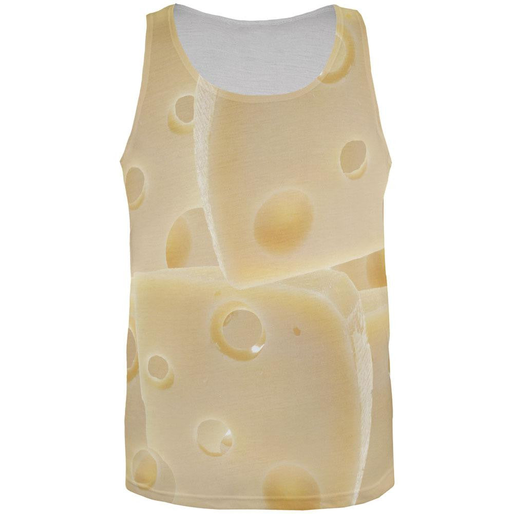 Swiss Cheese All Over Adult Tank Top Men's Tank Tops Old Glory 2XL Multi 