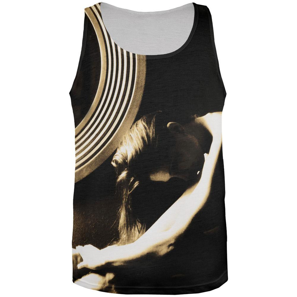 Female Tiny Dancer Stretch JLFotograffiti All Over Adult Tank Top Men's Tank Tops Old Glory 2XL Multi 