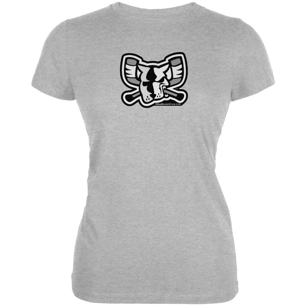 Richmond Riverdogs - Mono Mad Dog Juniors Babydoll T-Shirt Juniors Babydolls Richmond Riverdogs   