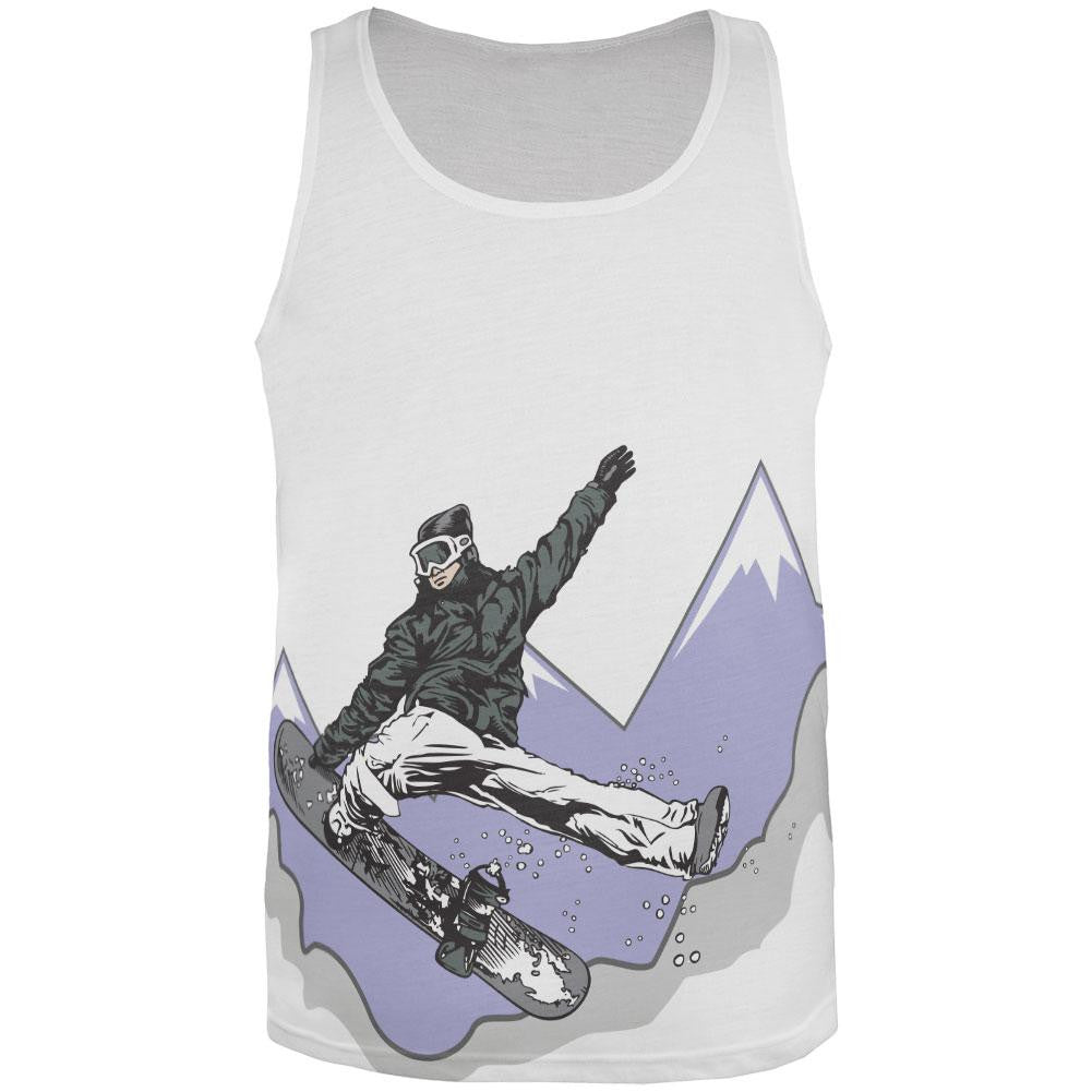 Shred the Gnar All Over Adult Tank Top Men's Tank Tops Old Glory 2XL Multi 