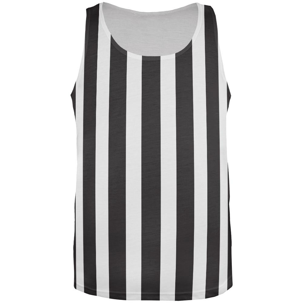 Halloween Referee All Over Adult Tank Top Men's Tank Tops Old Glory 2XL Multi 