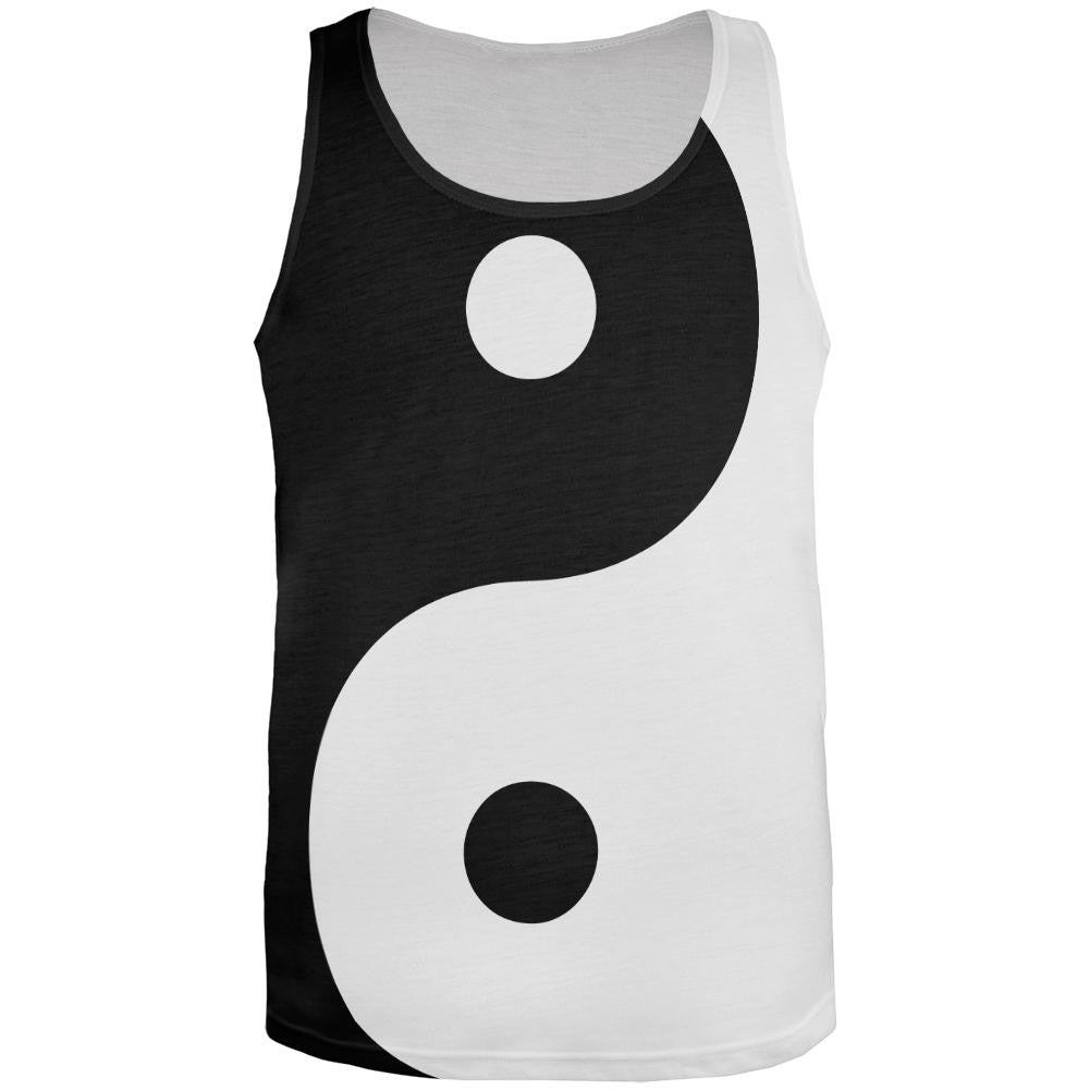 Yin Yang All Over Adult Tank Top Men's Tank Tops Old Glory 2XL Multi 