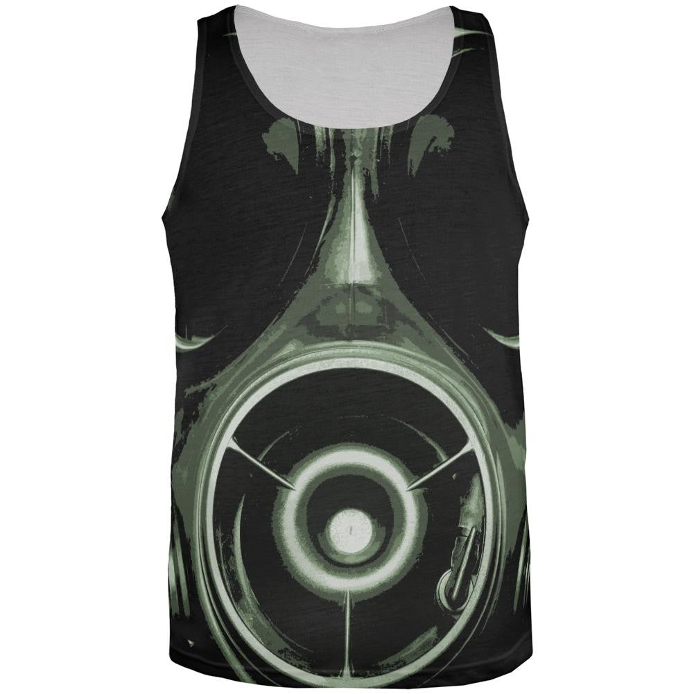 Gasmask All Over Adult Tank Top Men's Tank Tops Old Glory 2XL Multi 