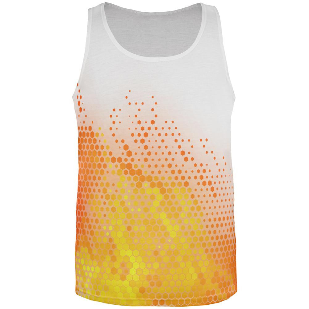Digital Fire All Over Adult Tank Top Men's T-Shirts Old Glory 2XL Multi 