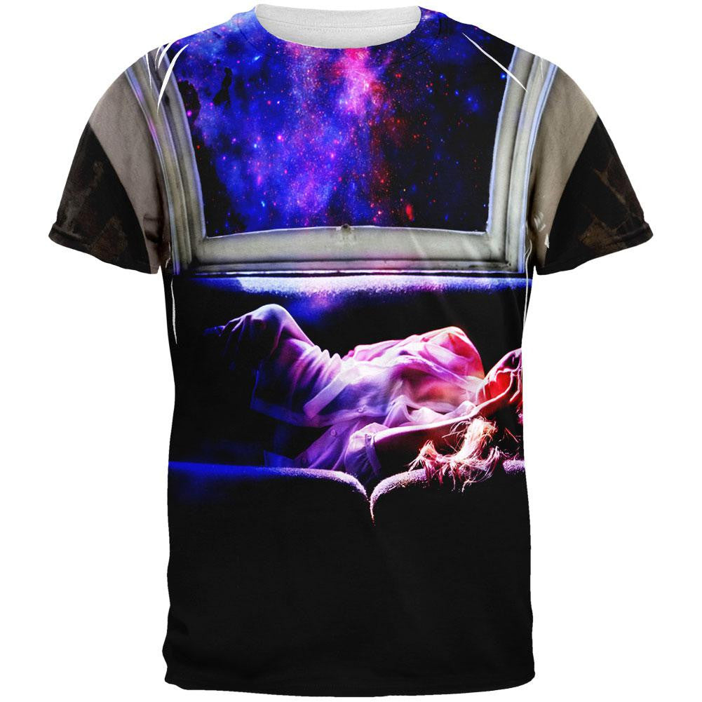 Sleep to Dream of Stars All Over Adult T-Shirt Men's T-Shirts Old Glory 2XL Multi 