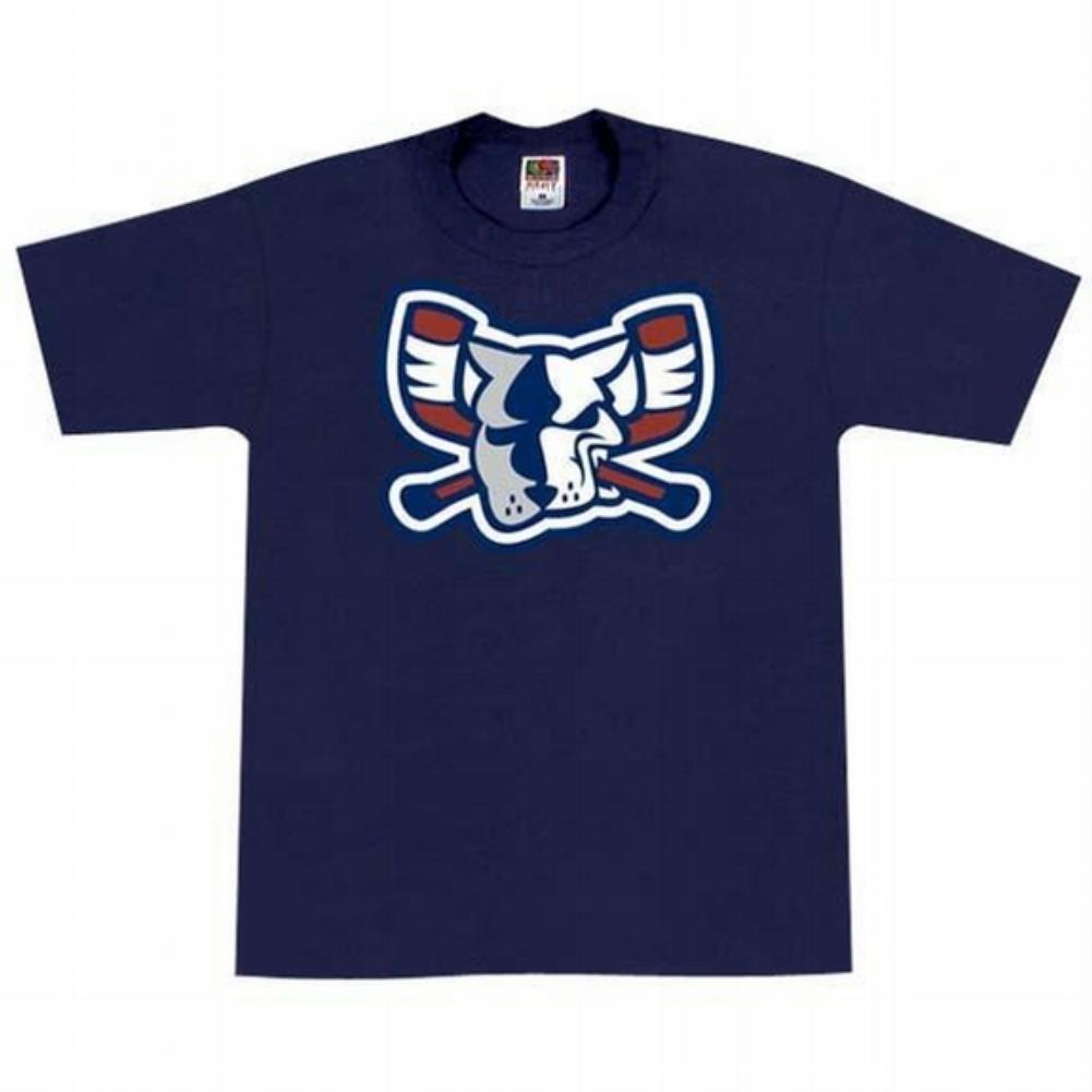 Richmond Riverdogs - Mad Dog Navy T-Shirt Men's T-Shirts Richmond Riverdogs   