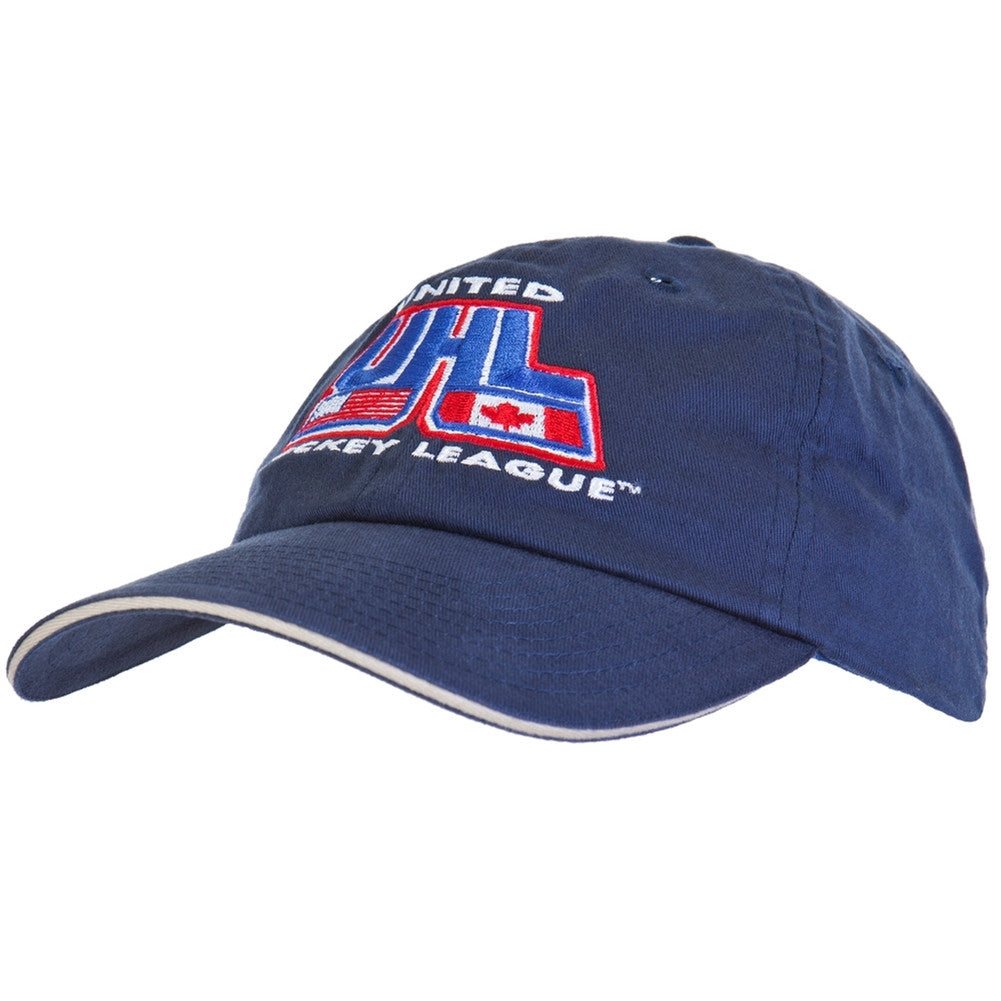 UHL - Logo Baseball Cap - Blue Adjustable Baseball Caps Old Glory   