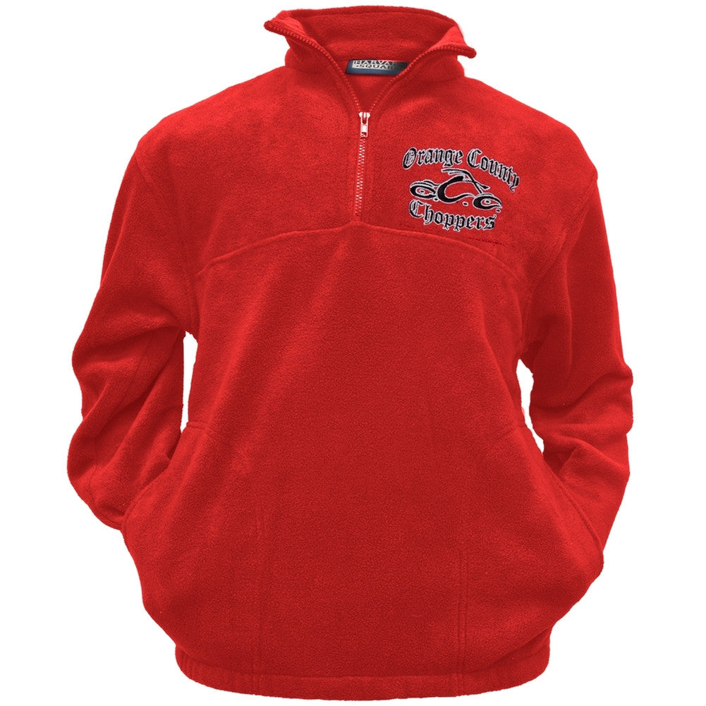 OCC - Crest Polar Fleece Pullover Men's Fleece Orange County Choppers   