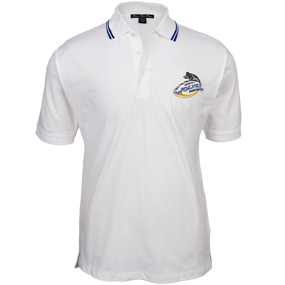 Manchester Wolves - Logo Polo Shirt Men's Polo Shirts Manchester Wolves   