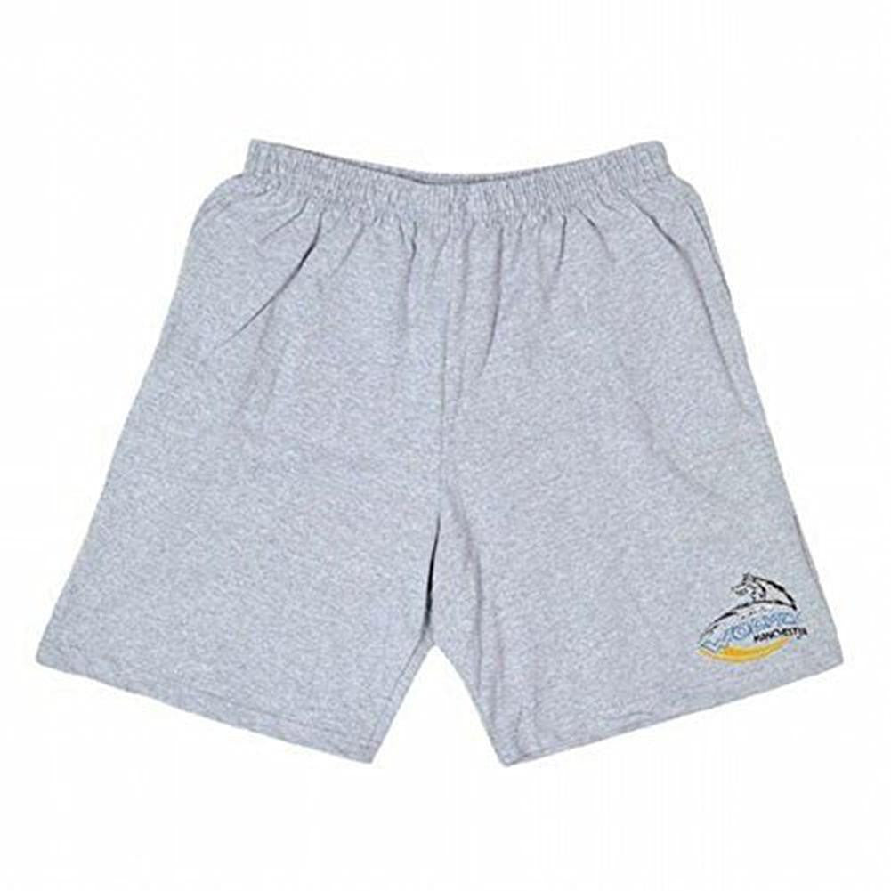 Manchester Wolves - Logo Shorts Men's Shorts AFL 2XL Grey 