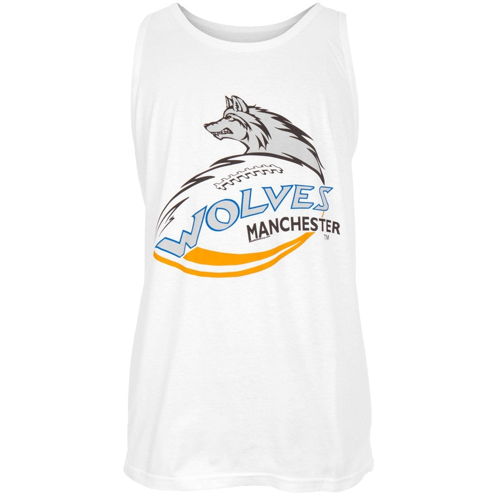 Manchester Wolves - Crest Print Tank Top Men's Tank Tops Manchester Wolves   