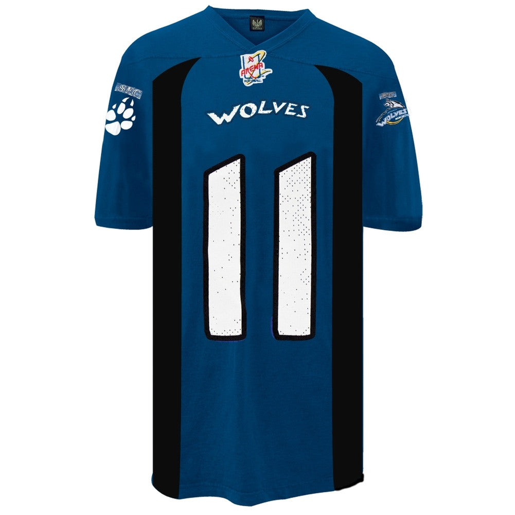 Manchester Wolves - Home Replica Jersey #11 Men's Football Jerseys Manchester Wolves SM Blue 