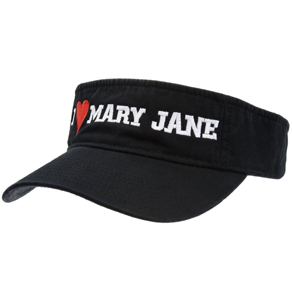 I Love Mary Jane Visor Visors Old Glory   