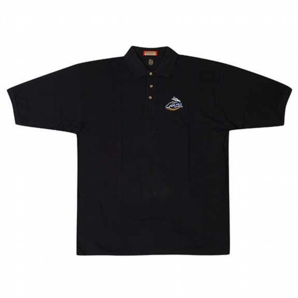 Manchester Wolves - Crest Logo Polo Men's Polo Shirts AFL   