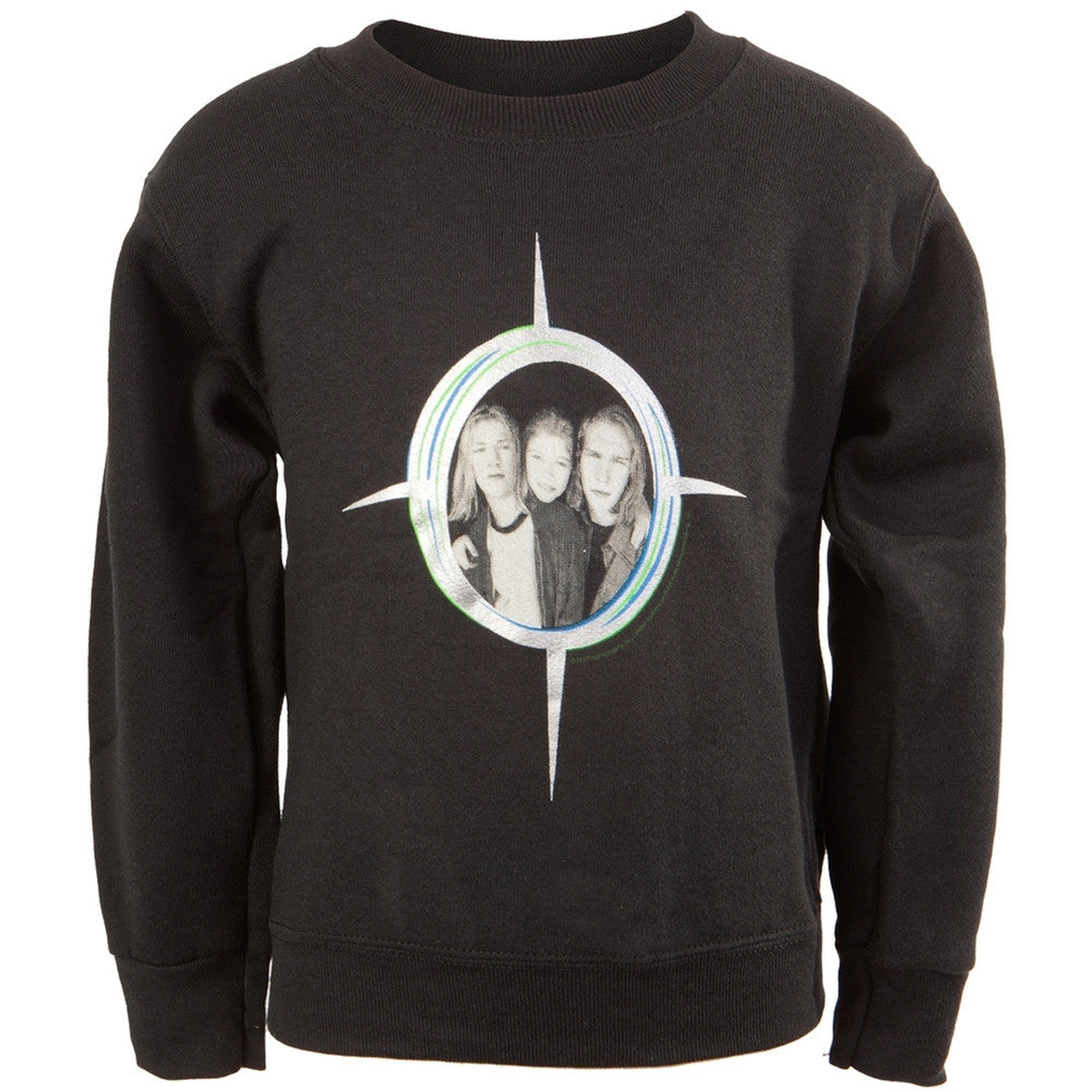 Hanson - Circle Youth Sweatshirt Youth Sweatshirts Hanson SM Black 