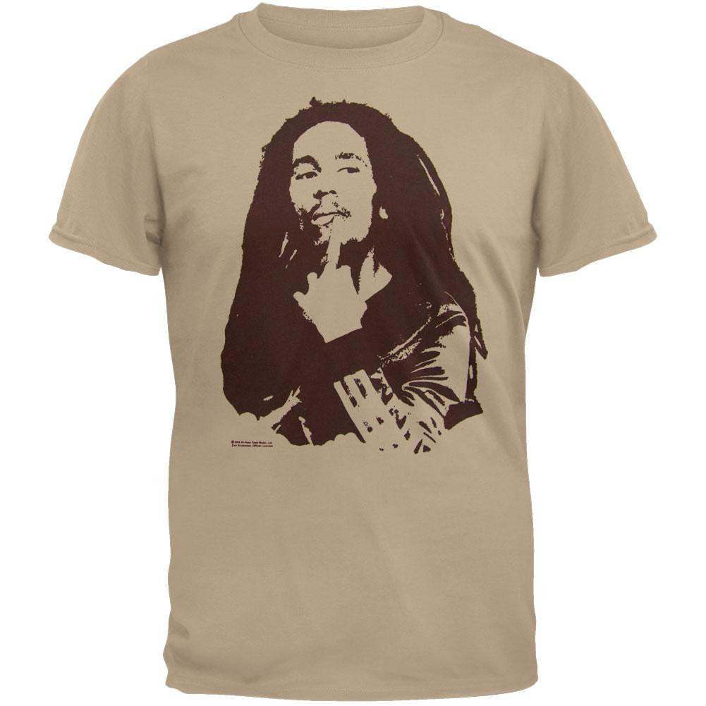 Bob Marley - Come Again T-Shirt Men's T-Shirts Bob Marley 2XL Tan 