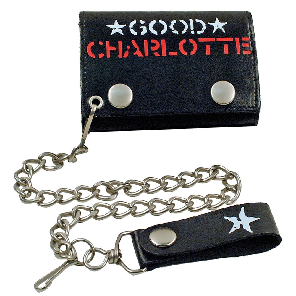 Good Charlotte - Stencil Logo Wallet Wallets Old Glory   