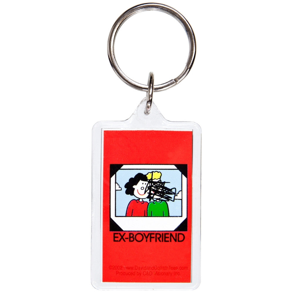 David & Goliath - Ex Boyfriend Keychain Keychains Old Glory   