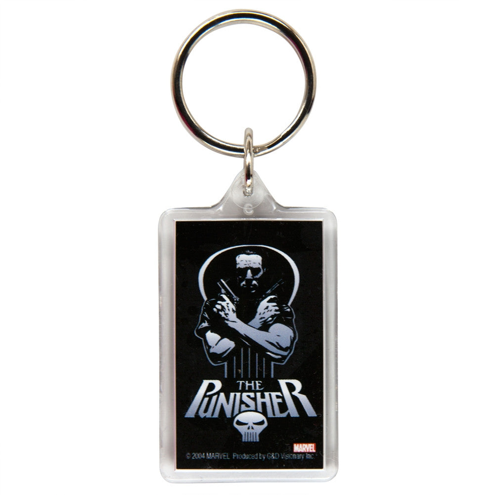 Punisher - Guns Logo Keychain Keychains Old Glory   