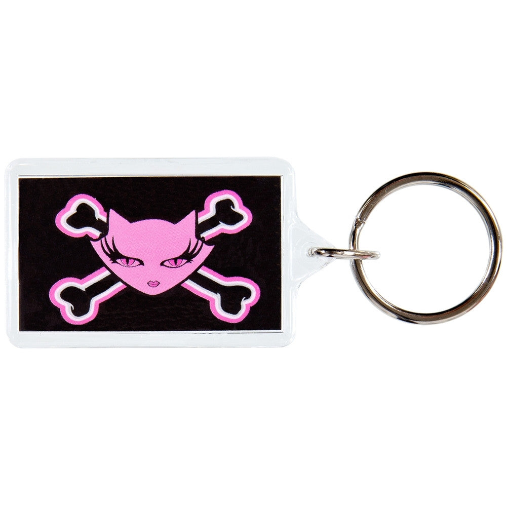 Ultra Vixen - Cat & Crossbones Keychain Keychains Old Glory   