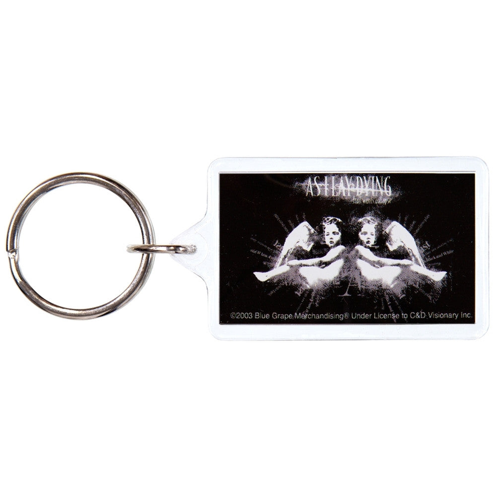 As I Lay Dying - Cherubs - Keychain Keychains Old Glory OS Black 