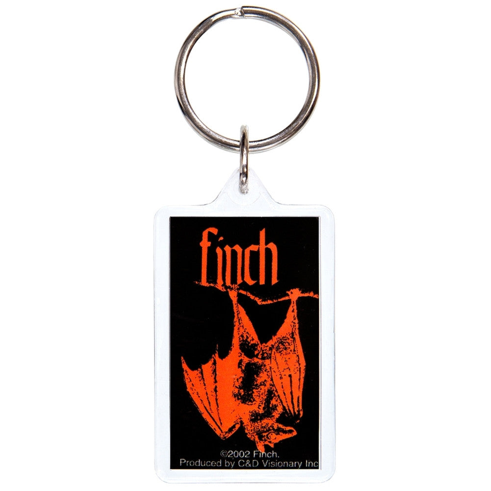 Finch - Bat Keychain Keychains Old Glory OS Black 