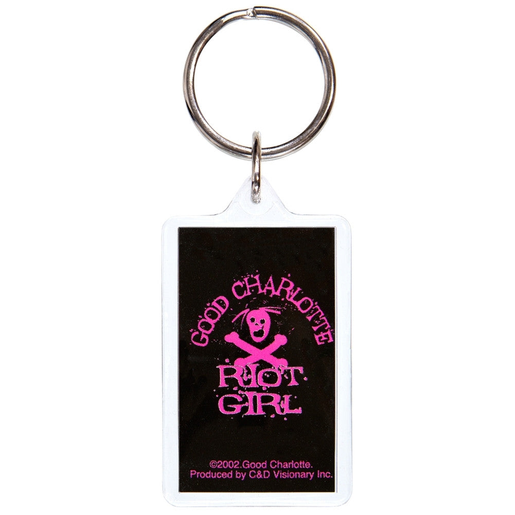 Good Charlotte - Riot Girl Keychain Keychains Old Glory   