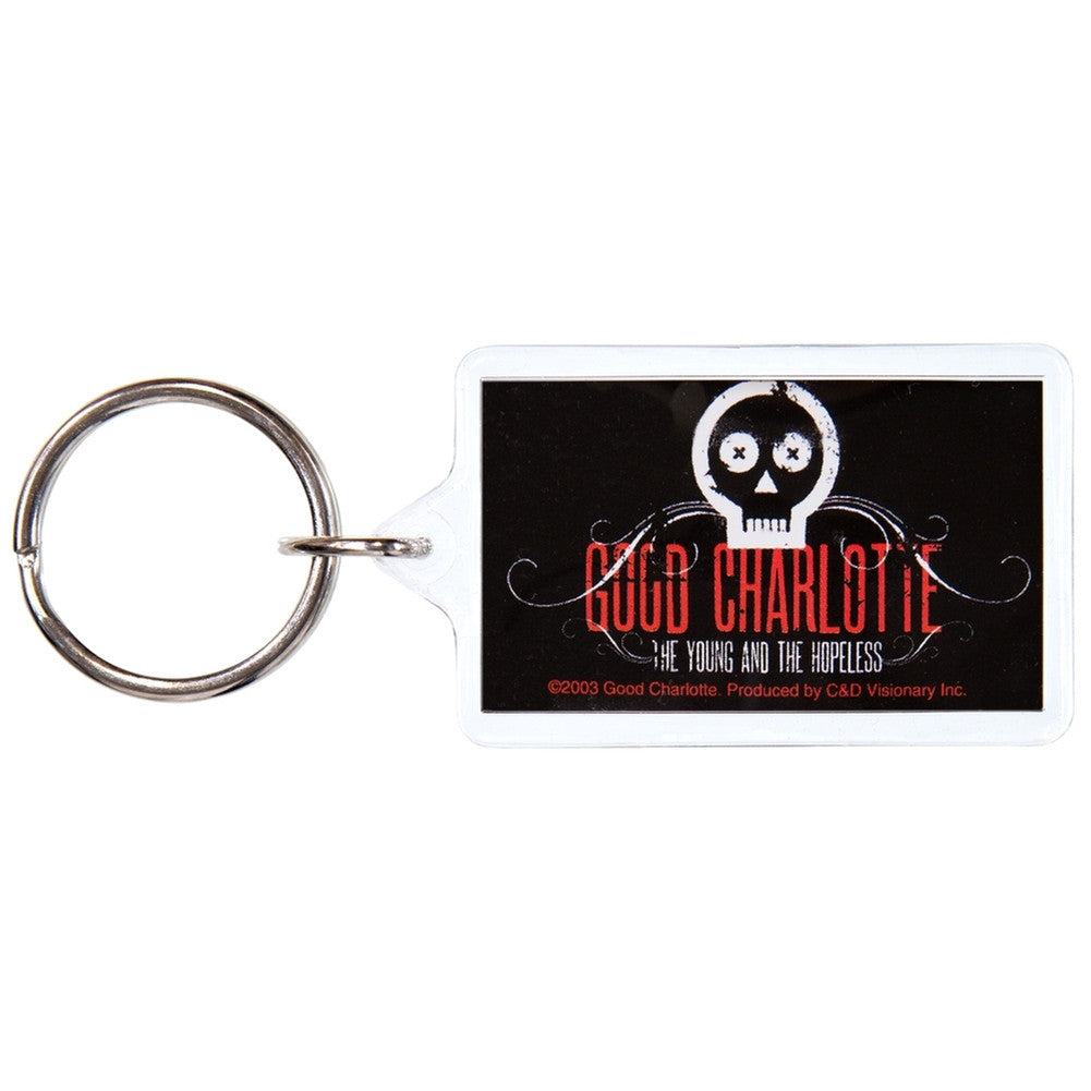 Good Charlotte - Skull Keychain Keychains Old Glory   