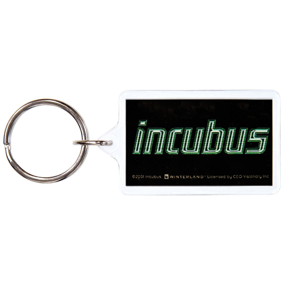 Incubus - Logo Keychain Keychains Old Glory OS Black 