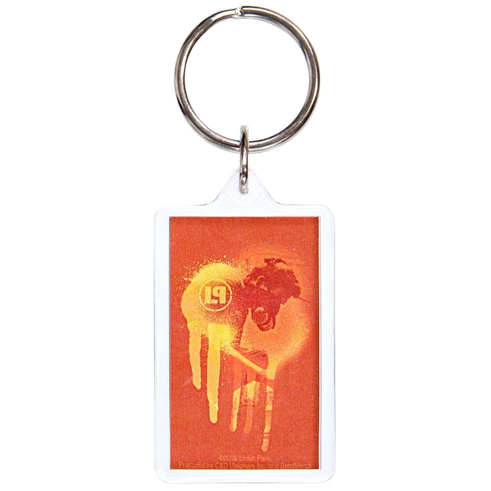 Linkin Park - Gold Drip Keychain Keychains Old Glory OS Orange 